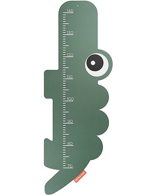 Done By Deer Height Measurer -  Croco - Green - Up to 140 cm! Wall Decorations